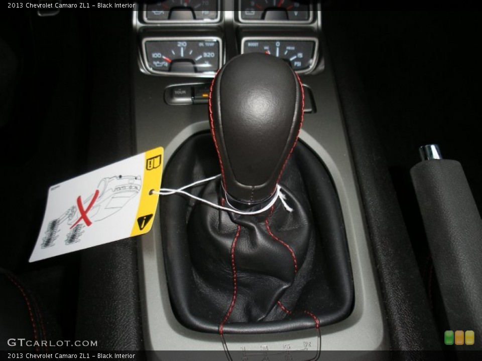 Black Interior Transmission for the 2013 Chevrolet Camaro ZL1 #75014201