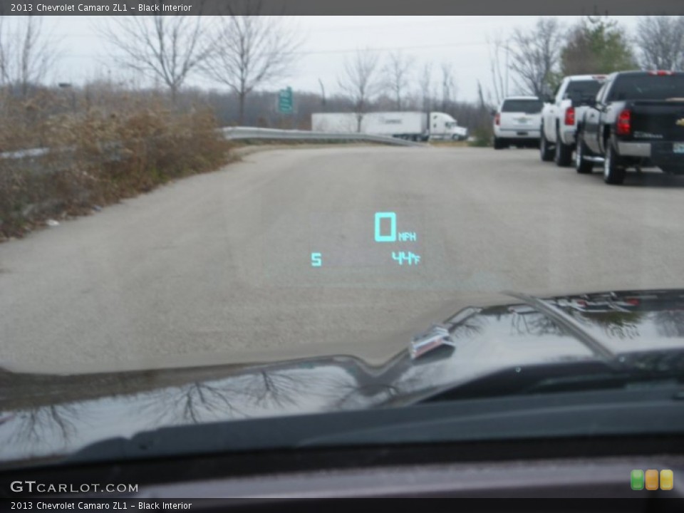 Black Interior Gauges for the 2013 Chevrolet Camaro ZL1 #75014362