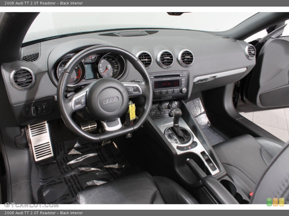 Black Interior Prime Interior for the 2008 Audi TT 2.0T Roadster #75018046