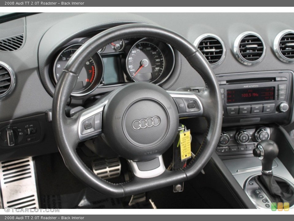 Black Interior Steering Wheel for the 2008 Audi TT 2.0T Roadster #75018052