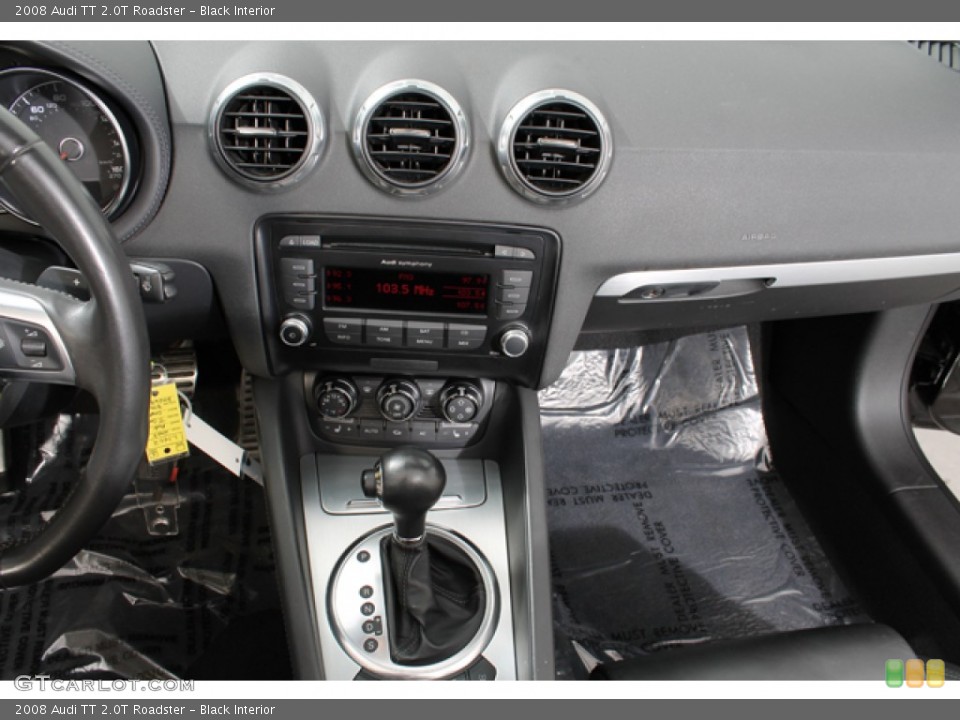 Black Interior Controls for the 2008 Audi TT 2.0T Roadster #75018067