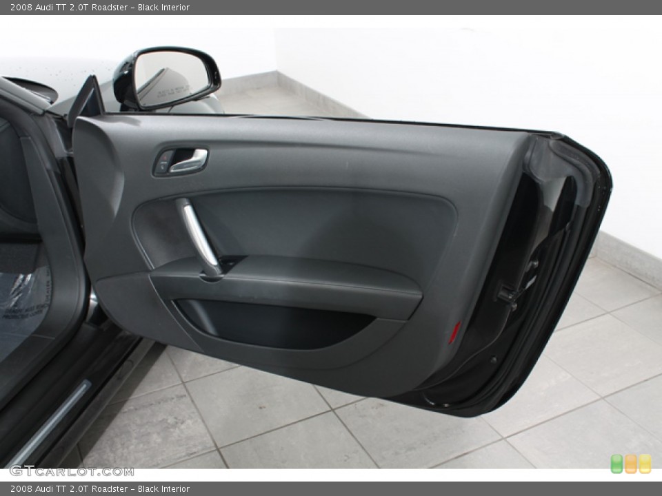 Black Interior Door Panel for the 2008 Audi TT 2.0T Roadster #75018093