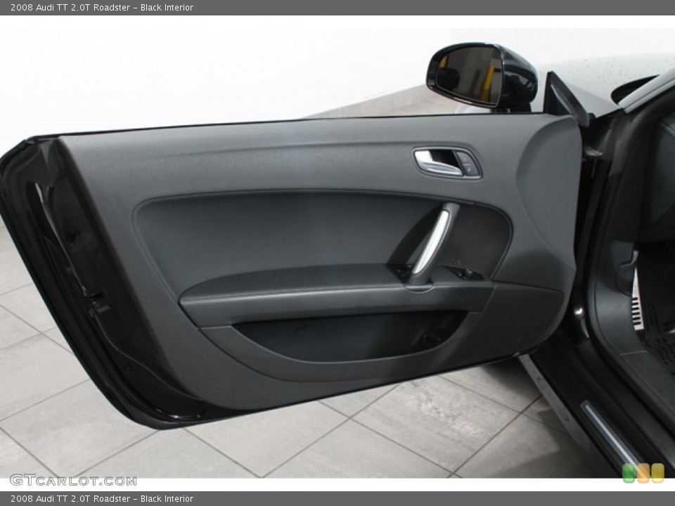 Black Interior Door Panel for the 2008 Audi TT 2.0T Roadster #75018099