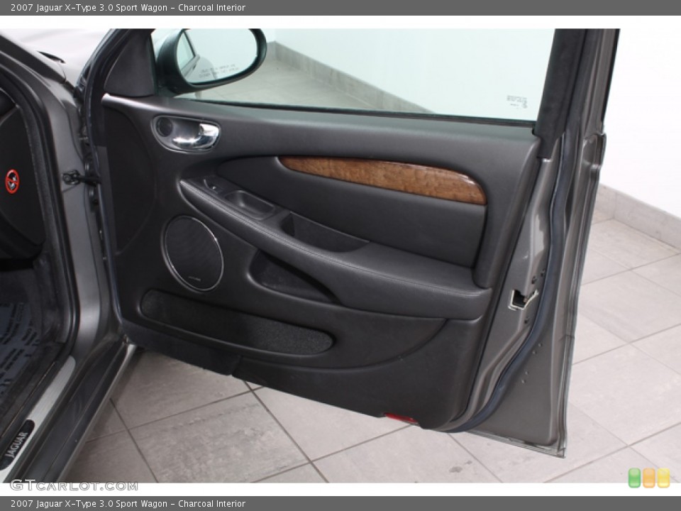 Charcoal Interior Door Panel for the 2007 Jaguar X-Type 3.0 Sport Wagon #75018718