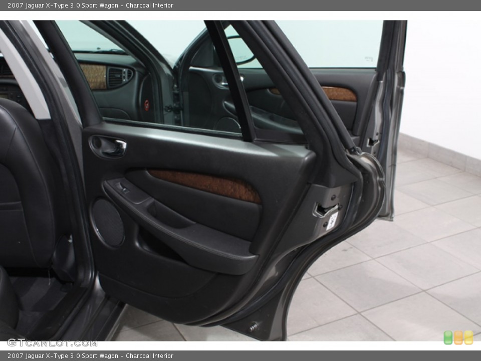 Charcoal Interior Door Panel for the 2007 Jaguar X-Type 3.0 Sport Wagon #75018725