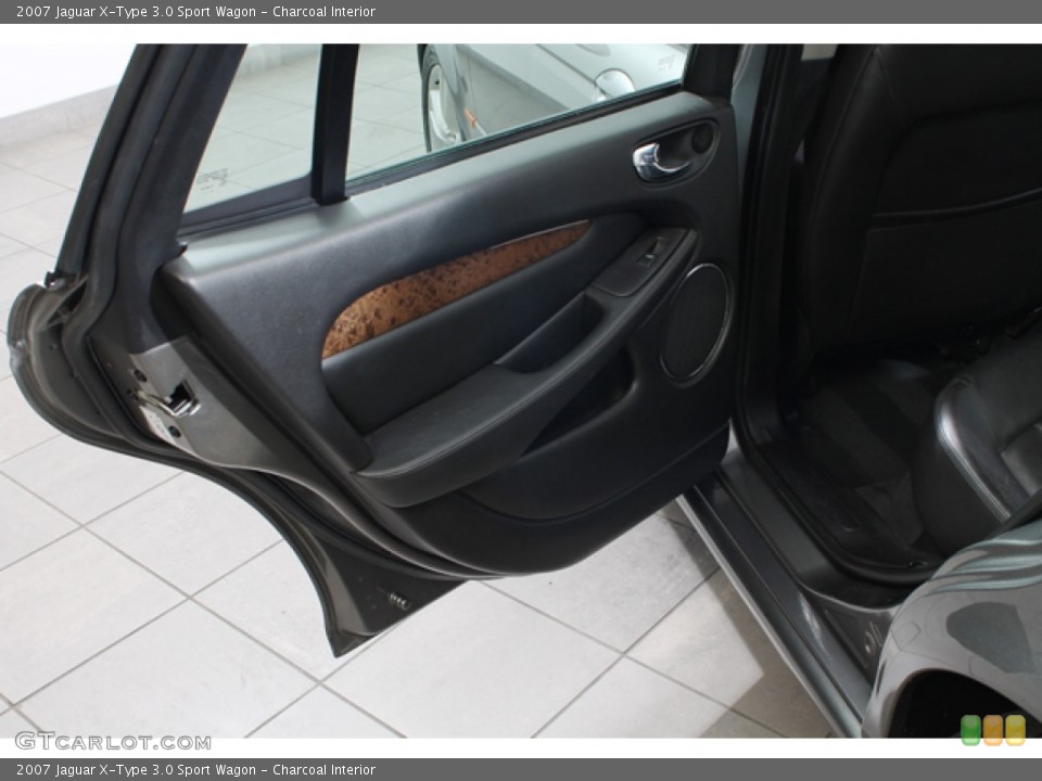 Charcoal Interior Door Panel for the 2007 Jaguar X-Type 3.0 Sport Wagon #75018730