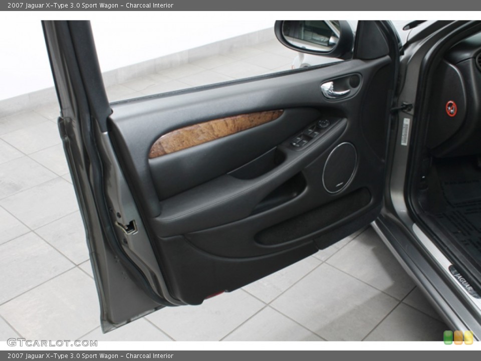 Charcoal Interior Door Panel for the 2007 Jaguar X-Type 3.0 Sport Wagon #75018736