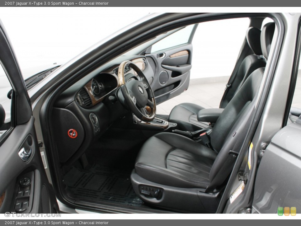 Charcoal Interior Photo for the 2007 Jaguar X-Type 3.0 Sport Wagon #75018748