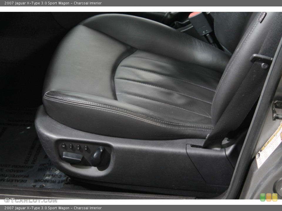 Charcoal Interior Front Seat for the 2007 Jaguar X-Type 3.0 Sport Wagon #75018762