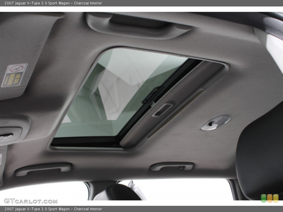 Charcoal Interior Sunroof for the 2007 Jaguar X-Type 3.0 Sport Wagon #75018782