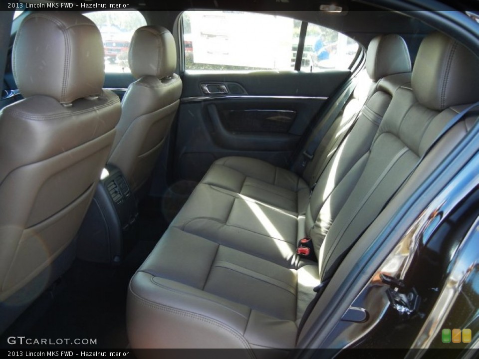 Hazelnut Interior Rear Seat for the 2013 Lincoln MKS FWD #75023186