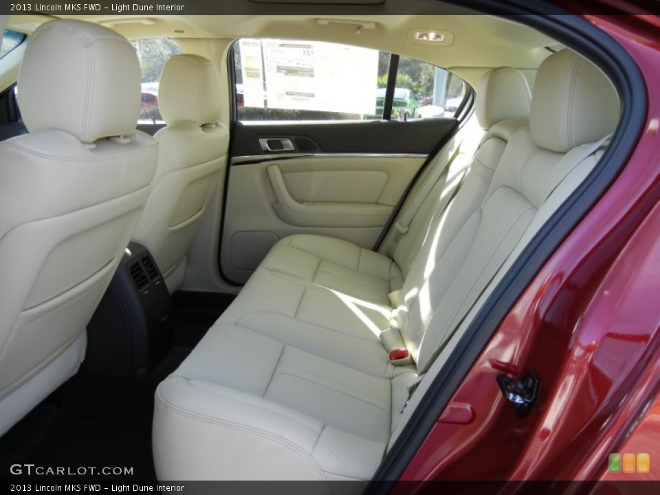 Light Dune Interior Rear Seat for the 2013 Lincoln MKS FWD #75023453