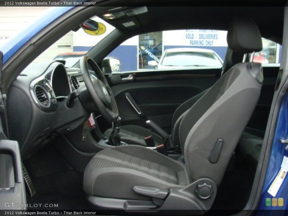 Titan Black Interior Photo for the 2012 Volkswagen Beetle Turbo #75023662