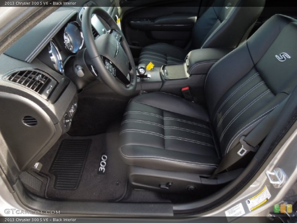 Black Interior Photo for the 2013 Chrysler 300 S V6 #75024934