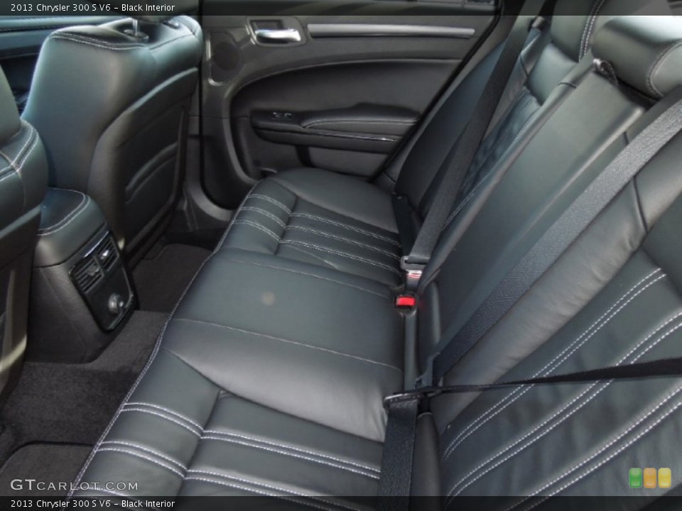Black Interior Rear Seat for the 2013 Chrysler 300 S V6 #75025164