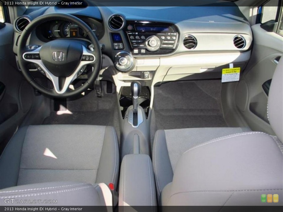 Gray Interior Dashboard for the 2013 Honda Insight EX Hybrid #75026882