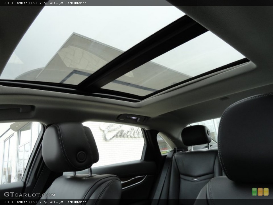 Jet Black Interior Sunroof for the 2013 Cadillac XTS Luxury FWD #75027899
