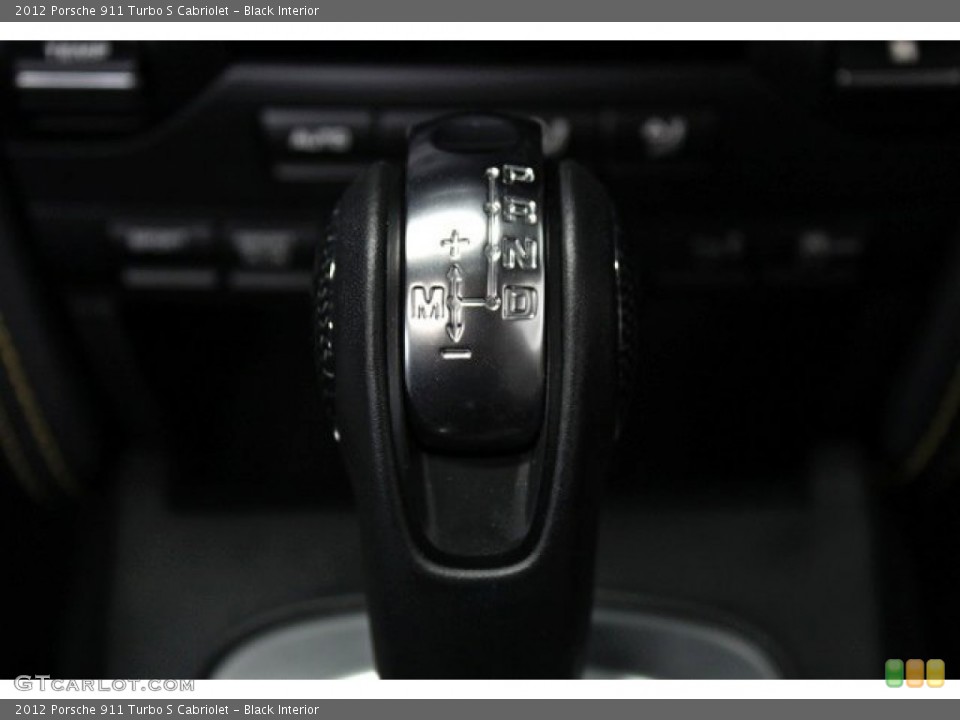 Black Interior Transmission for the 2012 Porsche 911 Turbo S Cabriolet #75029066