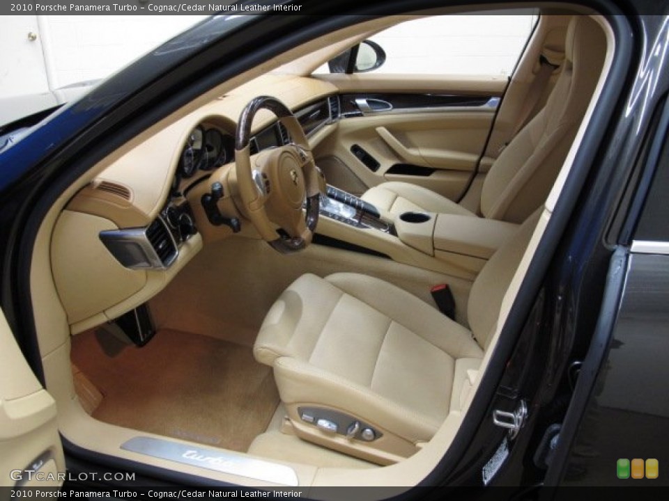Cognac/Cedar Natural Leather Interior Photo for the 2010 Porsche Panamera Turbo #75031288