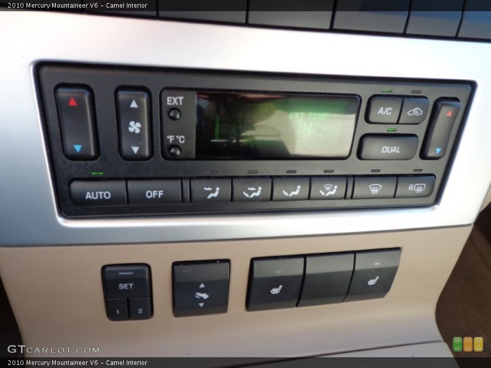 Camel Interior Controls for the 2010 Mercury Mountaineer V6 #75032192