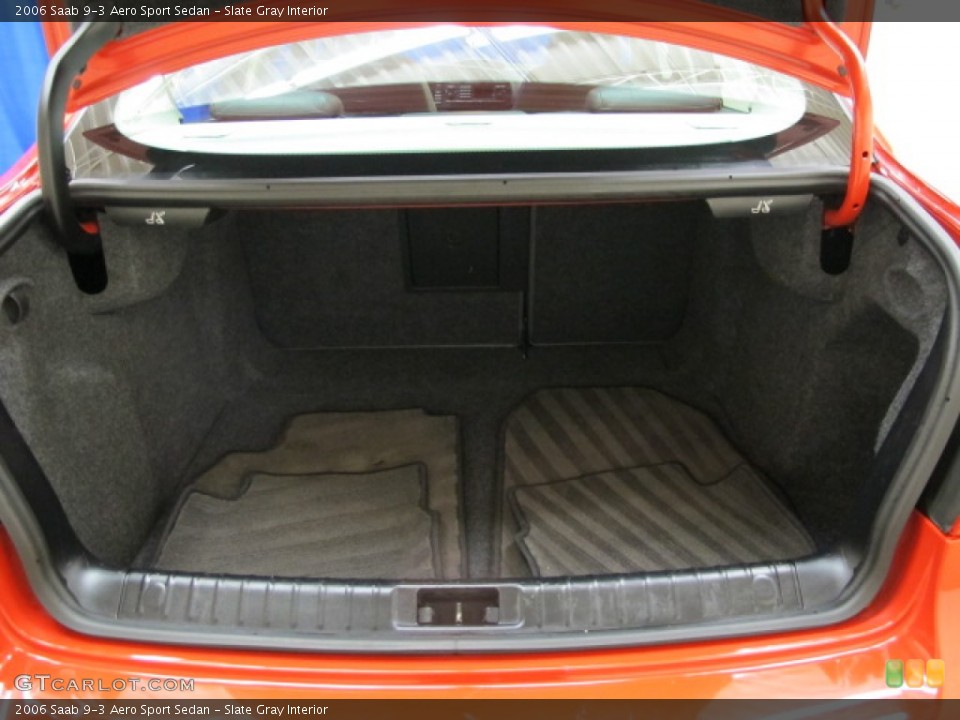 Slate Gray Interior Trunk for the 2006 Saab 9-3 Aero Sport Sedan #75034568