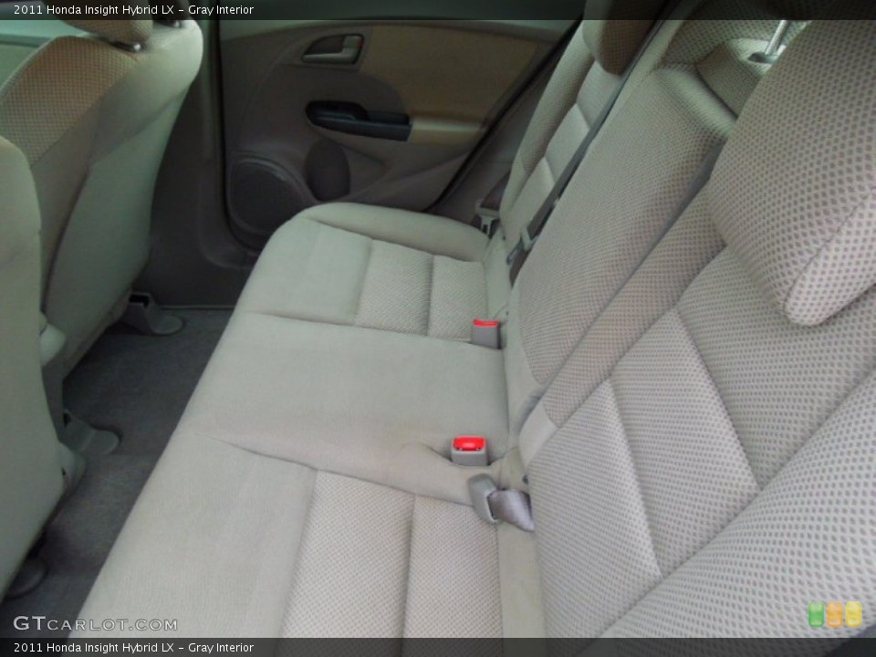 Gray Interior Rear Seat for the 2011 Honda Insight Hybrid LX #75034599