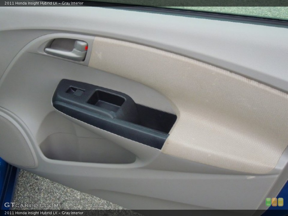Gray Interior Door Panel for the 2011 Honda Insight Hybrid LX #75034652