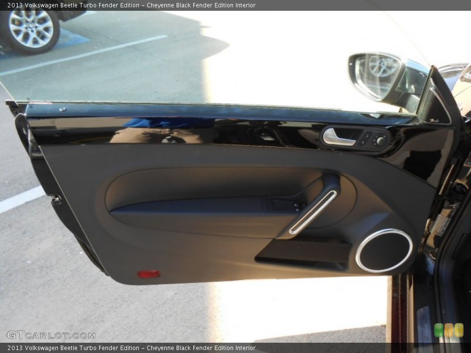 Cheyenne Black Fender Edition Interior Door Panel for the 2013 Volkswagen Beetle Turbo Fender Edition #75038204