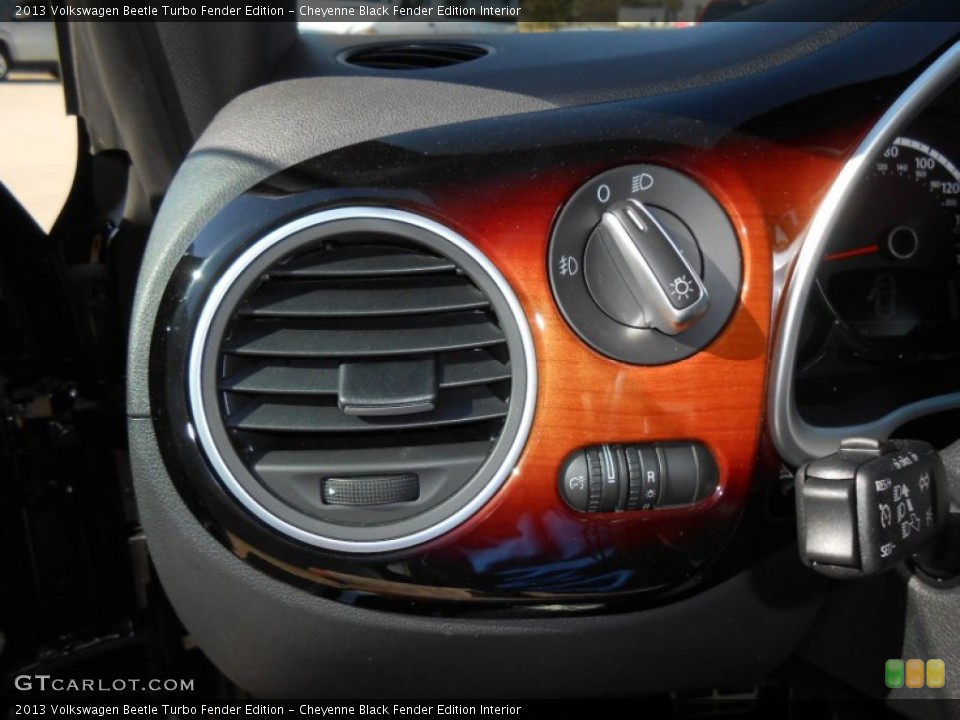 Cheyenne Black Fender Edition Interior Controls for the 2013 Volkswagen Beetle Turbo Fender Edition #75038459