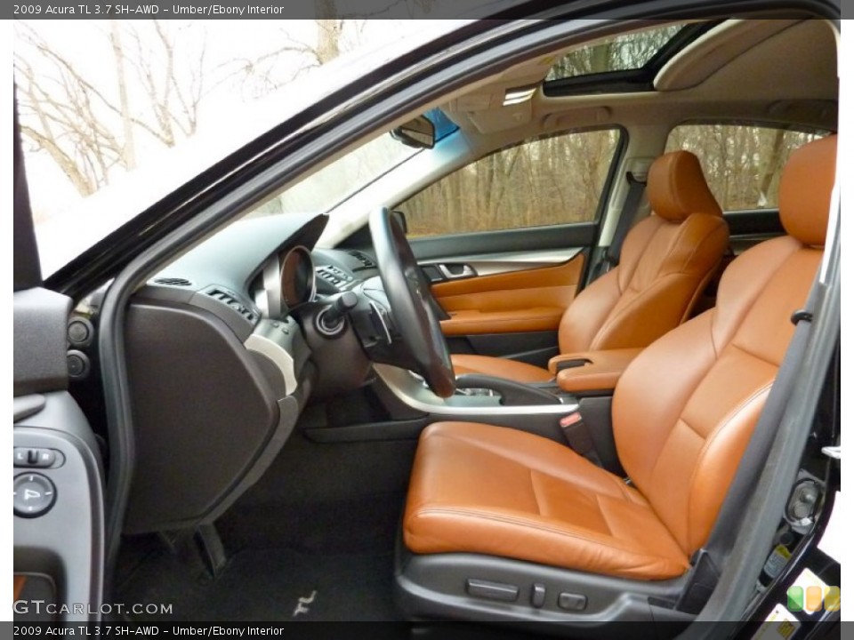 Umber/Ebony Interior Photo for the 2009 Acura TL 3.7 SH-AWD #75041326