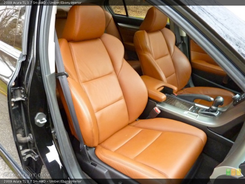 Umber/Ebony Interior Photo for the 2009 Acura TL 3.7 SH-AWD #75041645