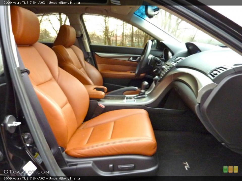 Umber/Ebony Interior Photo for the 2009 Acura TL 3.7 SH-AWD #75041669