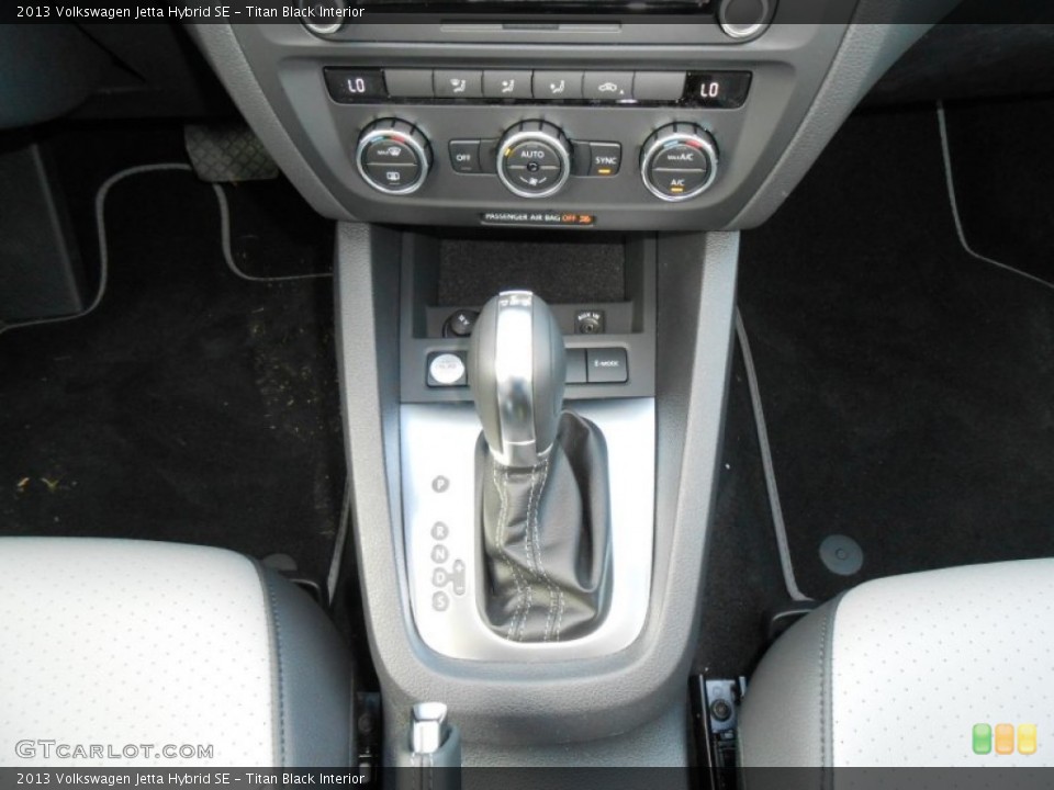 Titan Black Interior Transmission for the 2013 Volkswagen Jetta Hybrid SE #75042306