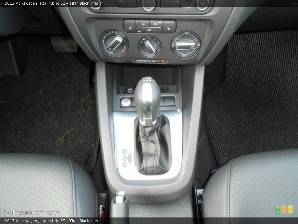 Titan Black Interior Transmission for the 2013 Volkswagen Jetta Hybrid SE #75042377