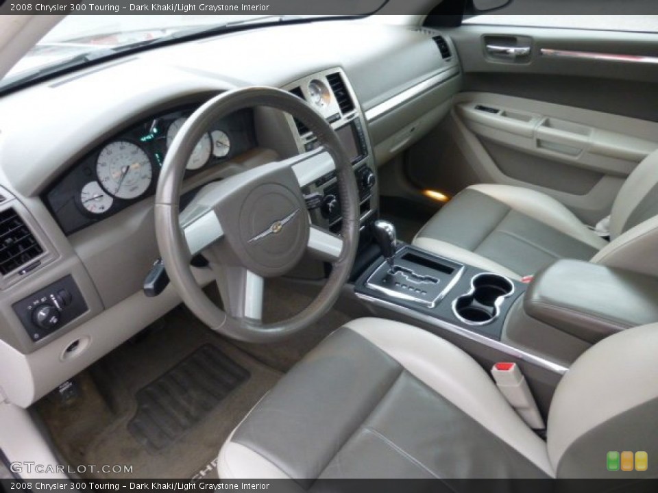 Dark Khaki/Light Graystone Interior Prime Interior for the 2008 Chrysler 300 Touring #75044564