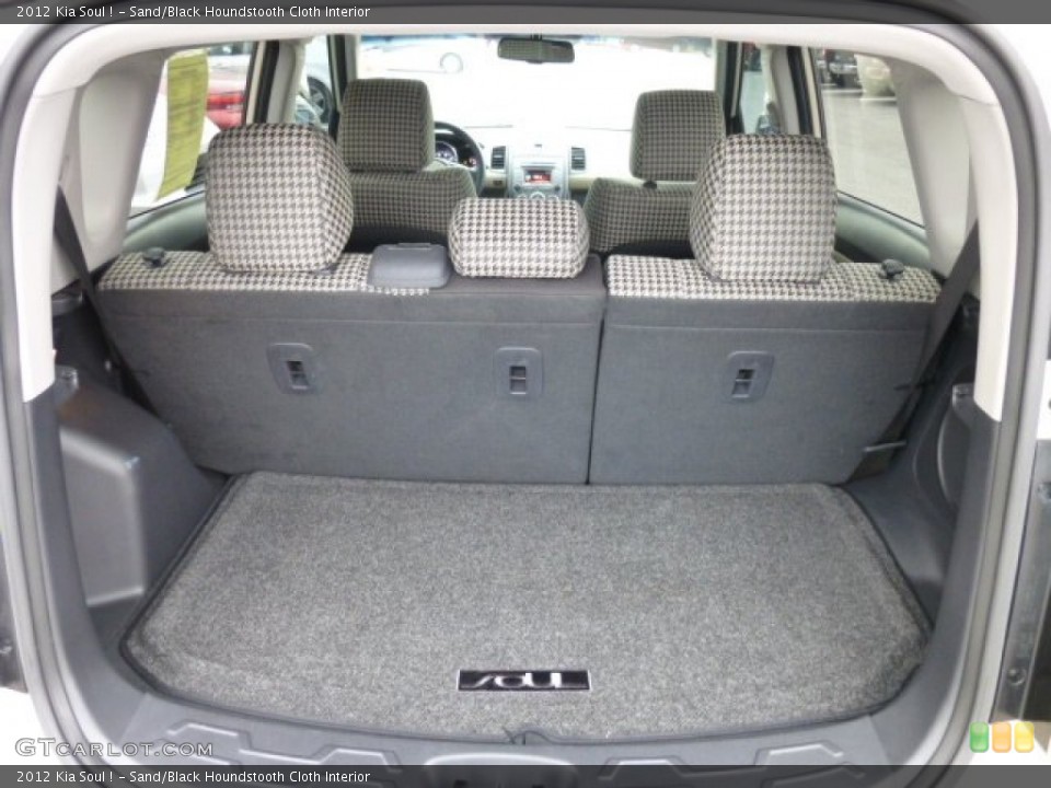 Sand/Black Houndstooth Cloth Interior Trunk for the 2012 Kia Soul ! #75046088