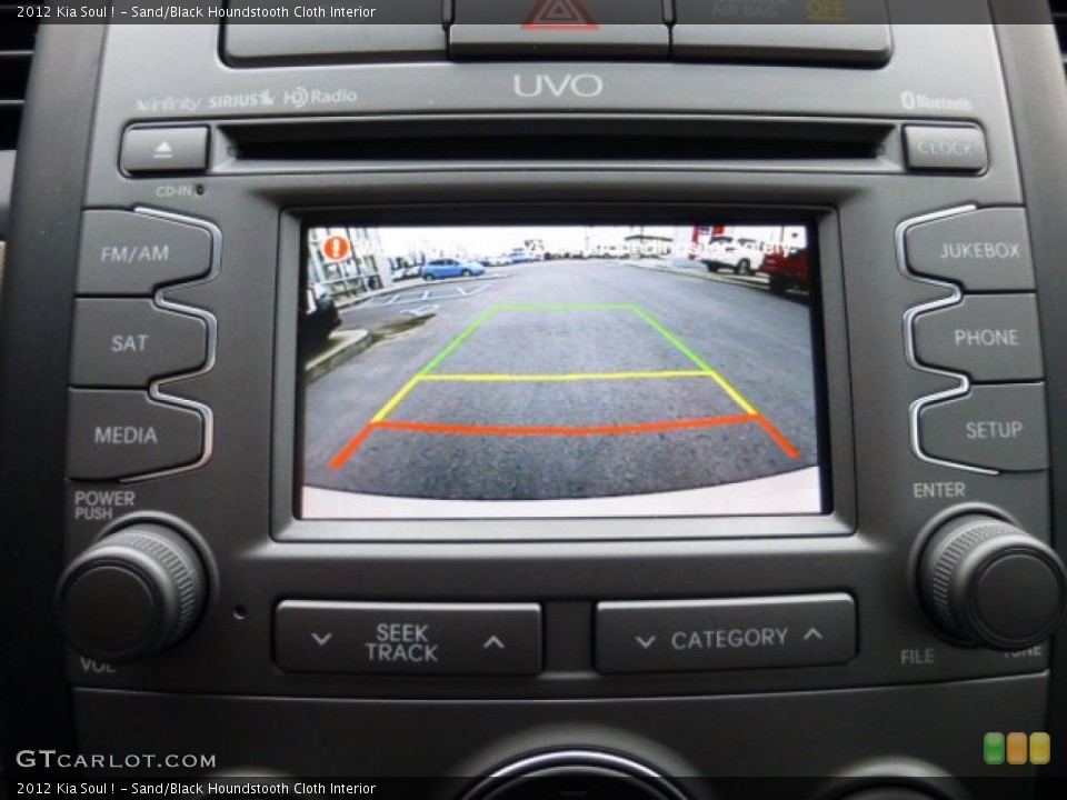 Sand/Black Houndstooth Cloth Interior Controls for the 2012 Kia Soul ! #75046179