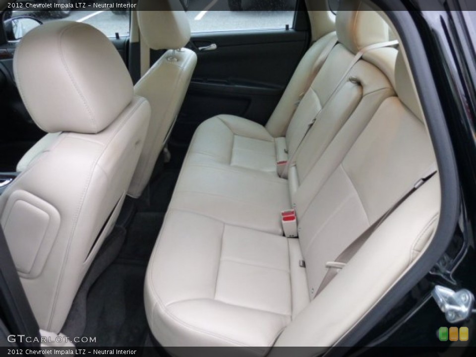 Neutral Interior Rear Seat for the 2012 Chevrolet Impala LTZ #75046751