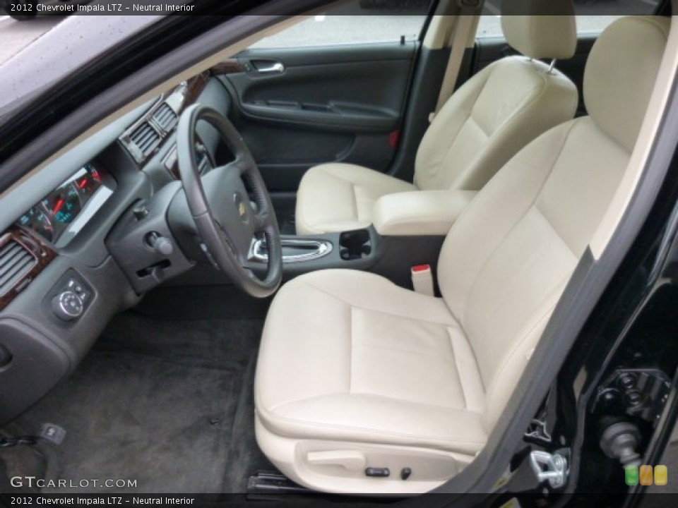 Neutral Interior Front Seat for the 2012 Chevrolet Impala LTZ #75046778