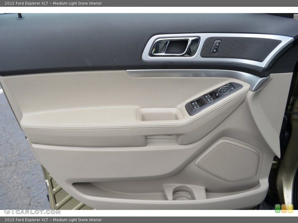 Medium Light Stone Interior Door Panel for the 2013 Ford Explorer XLT #75047324