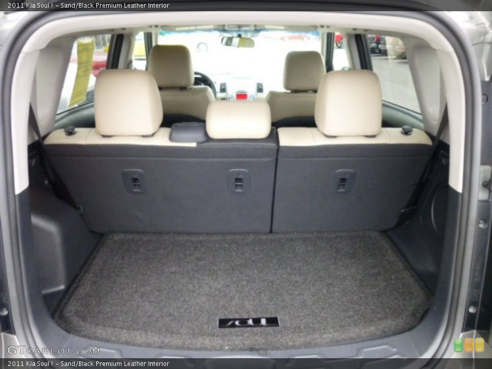 Sand/Black Premium Leather Interior Trunk for the 2011 Kia Soul ! #75047671