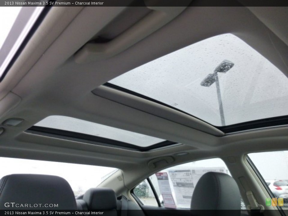 Charcoal Interior Sunroof for the 2013 Nissan Maxima 3.5 SV Premium #75048852