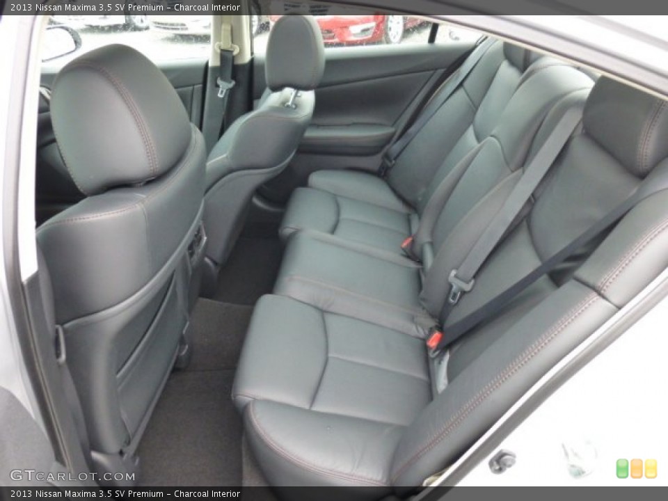 Charcoal Interior Rear Seat for the 2013 Nissan Maxima 3.5 SV Premium #75048881