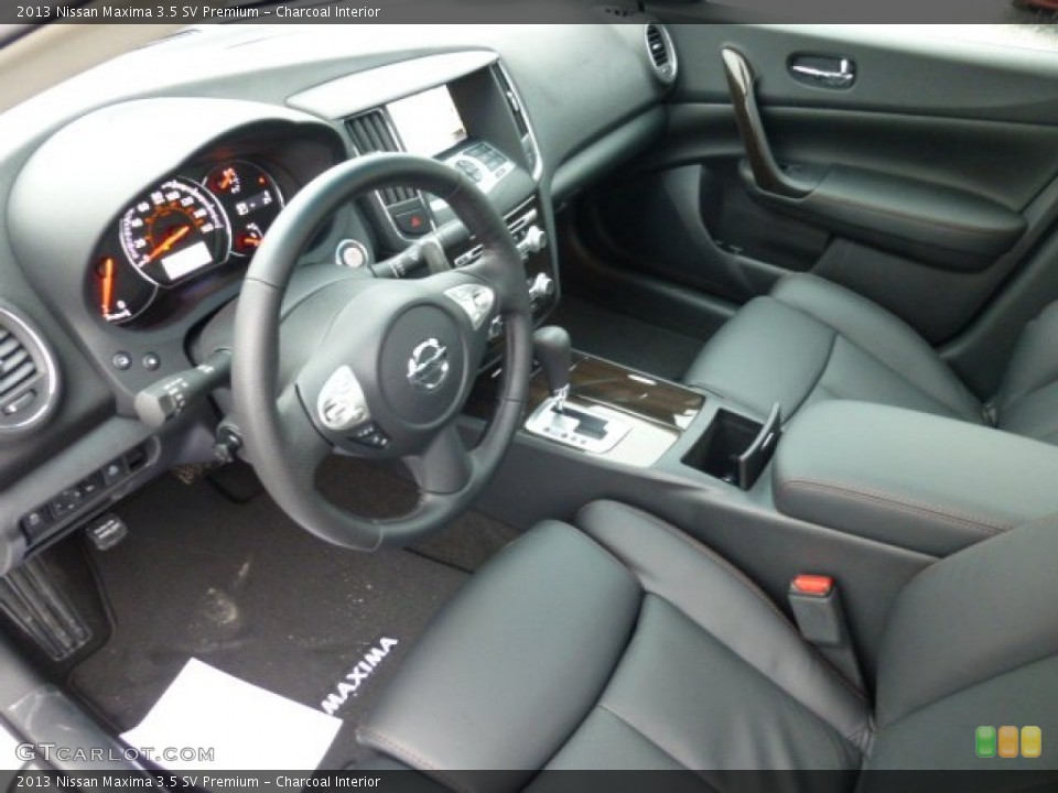 Charcoal 2013 Nissan Maxima Interiors