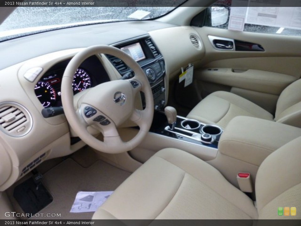 Almond Interior Prime Interior for the 2013 Nissan Pathfinder SV 4x4 #75050014