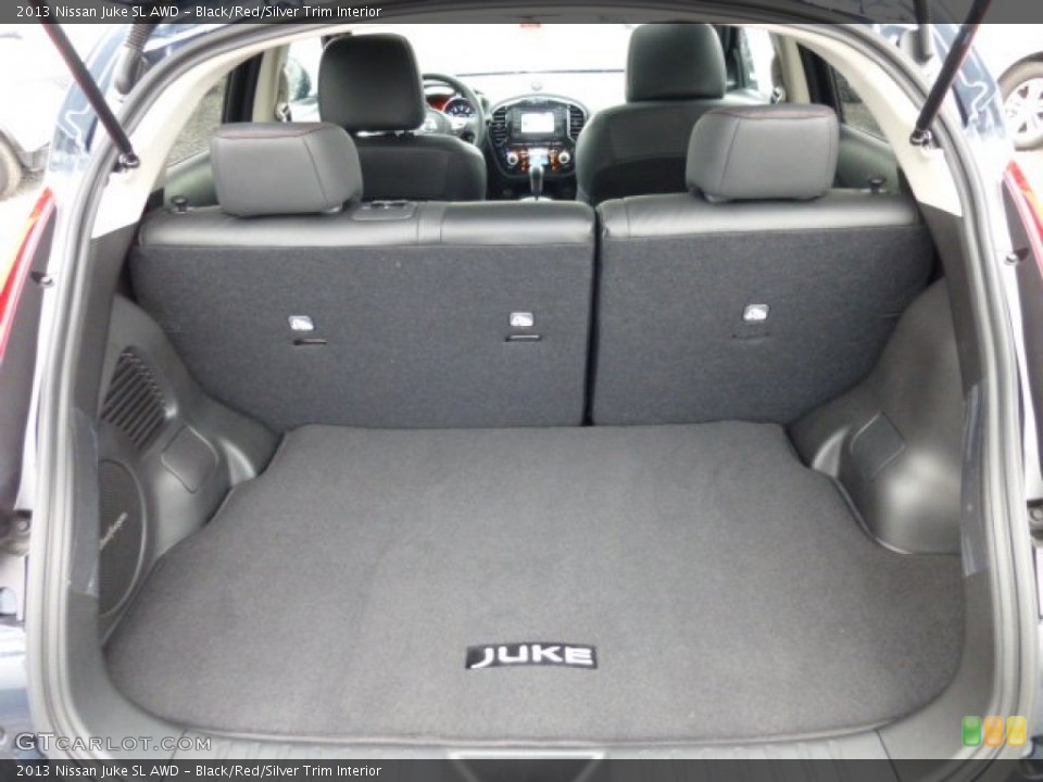 Black/Red/Silver Trim Interior Trunk for the 2013 Nissan Juke SL AWD #75050710