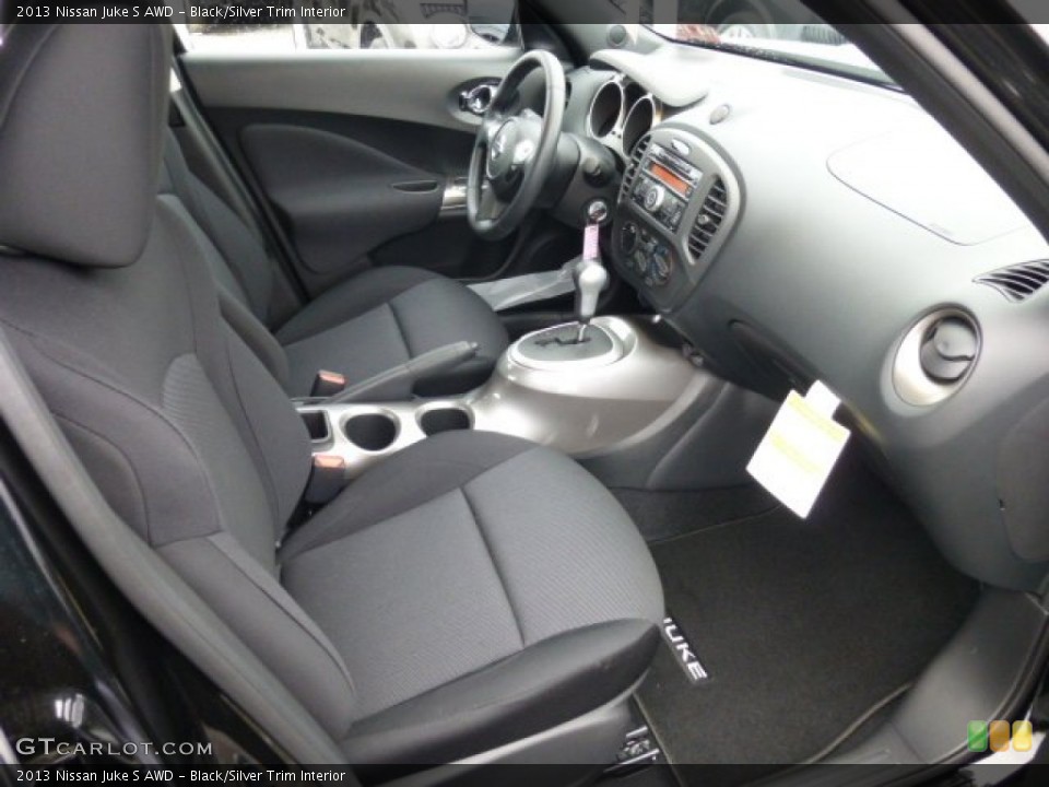 Black/Silver Trim Interior Photo for the 2013 Nissan Juke S AWD #75051065