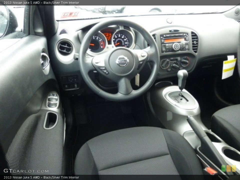 Black/Silver Trim Interior Photo for the 2013 Nissan Juke S AWD #75051155