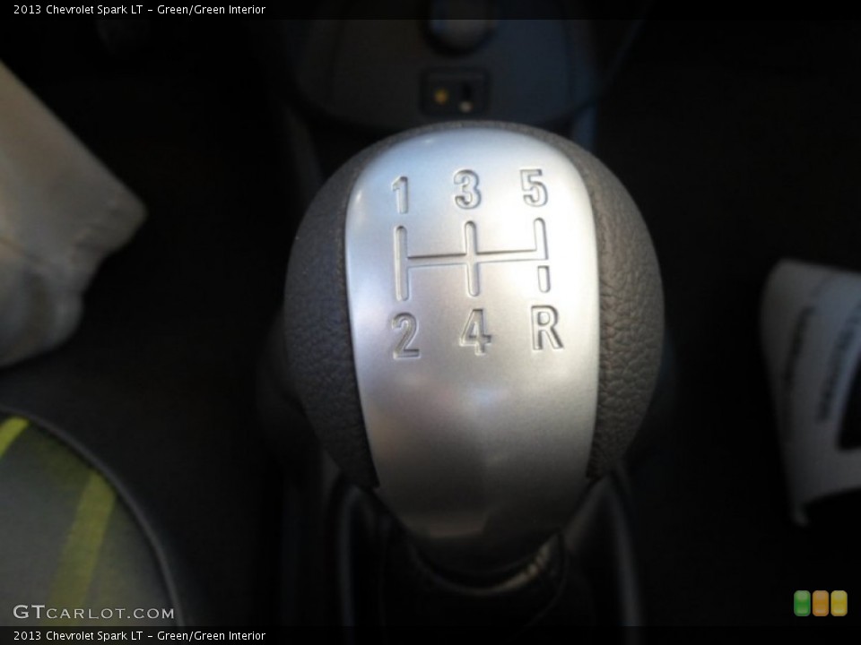 Green/Green Interior Transmission for the 2013 Chevrolet Spark LT #75053233