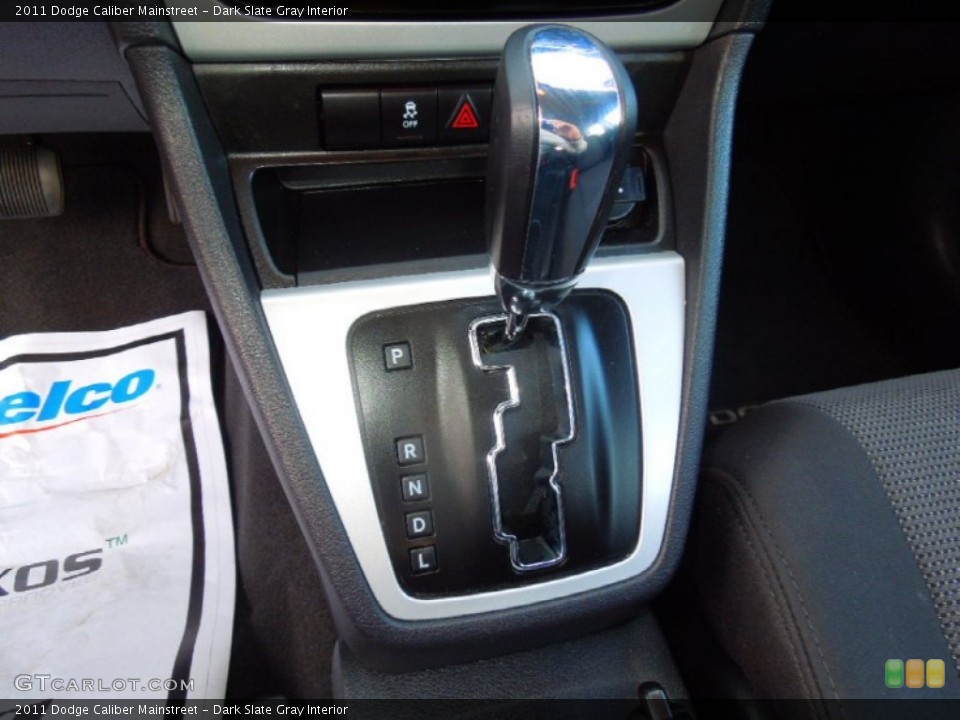 Dark Slate Gray Interior Transmission for the 2011 Dodge Caliber Mainstreet #75054181